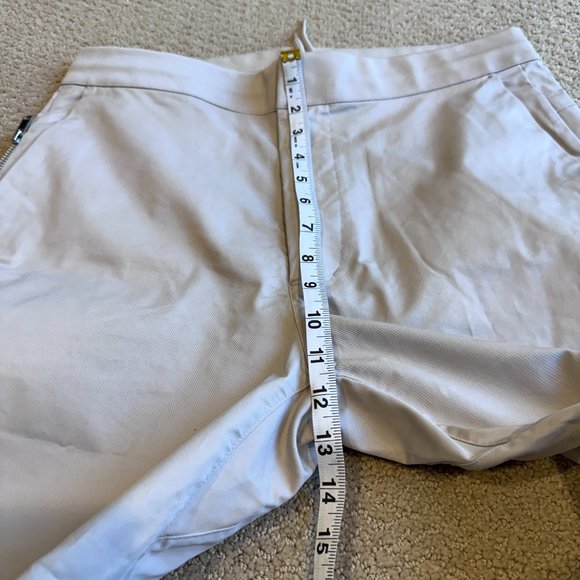 Nike Sportswear Cropped Woven Unlined Sneaker Pants Beige Sz M/32 #DD7032-236 - Picture 10 of 15